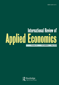 Cover image for International Review of Applied Economics, Volume 32, Issue 3, 2018