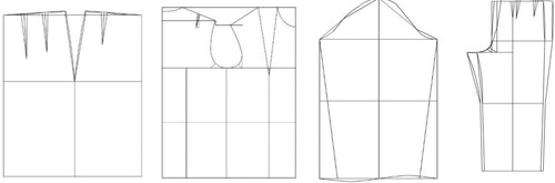 Figure 14. The pattern outputs of the traditional CAD approach.