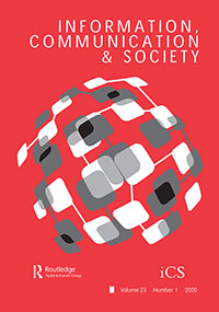 Cover image for Information, Communication & Society, Volume 23, Issue 1, 2020