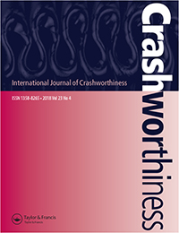 Cover image for International Journal of Crashworthiness, Volume 23, Issue 4, 2018