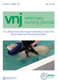 Cover image for Veterinary Nursing Journal, Volume 31, Issue 10, 2016