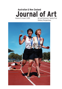 Cover image for Australian and New Zealand Journal of Art, Volume 15, Issue 2, 2015