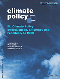 Cover image for Climate Policy, Volume 17, Issue sup1, 2017