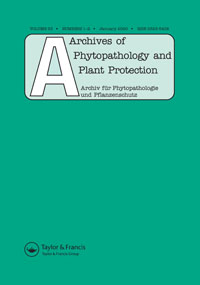 Cover image for Archives of Phytopathology and Plant Protection, Volume 53, Issue 1-2, 2020