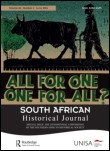 Cover image for South African Historical Journal, Volume 66, Issue 2, 2014