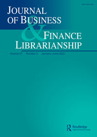 Cover image for Journal of Business & Finance Librarianship, Volume 27, Issue 2, 2022