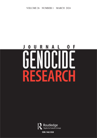 Cover image for Journal of Genocide Research, Volume 26, Issue 1, 2024