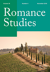 Cover image for Romance Studies, Volume 36, Issue 4, 2018