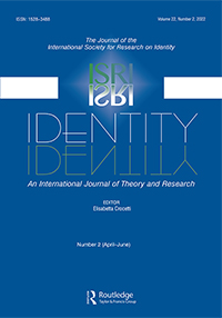 Cover image for Identity, Volume 22, Issue 2, 2022