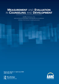 Cover image for Measurement and Evaluation in Counseling and Development, Volume 55, Issue 2, 2022