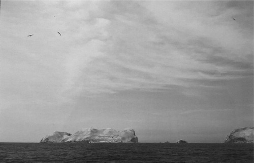 Figure 1. The island of El Frontón. Photograph by Gladys Alvarado Jourde (Buntinx Citation2014, 73) © Gladys Alvaro Jourde.