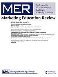 Cover image for Marketing Education Review, Volume 32, Issue 4, 2022