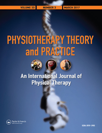 Cover image for Physiotherapy Theory and Practice, Volume 33, Issue 3, 2017