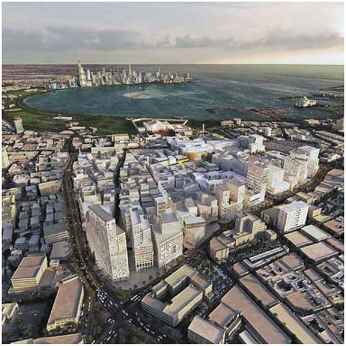 Figure 11. Msheireb project respecting the existing traditional urban pattern (Courtesy Msheireb Properties)