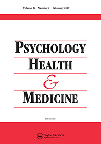 Cover image for Psychology, Health & Medicine, Volume 24, Issue 2, 2019