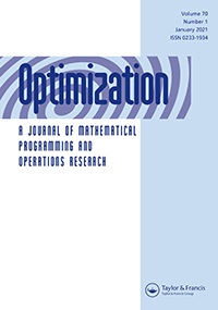 Cover image for Optimization, Volume 70, Issue 1, 2021