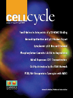 Cover image for Cell Cycle, Volume 3, Issue 4, 2004