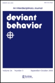 Cover image for Deviant Behavior, Volume 26, Issue 1, 2004