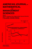Cover image for American Journal of Mathematical and Management Sciences, Volume 23, Issue 3-4, 2003