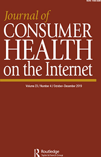 Cover image for Journal of Consumer Health on the Internet, Volume 23, Issue 4, 2019