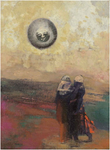 Figure 3. Odilon Redon. The black sun, c. 1910.