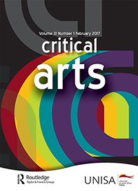 Cover image for Critical Arts, Volume 31, Issue 1, 2017