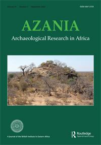 Cover image for Azania: Archaeological Research in Africa, Volume 57, Issue 3, 2022