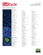 Cover image for Cell Cycle, Volume 11, Issue 9, 2012