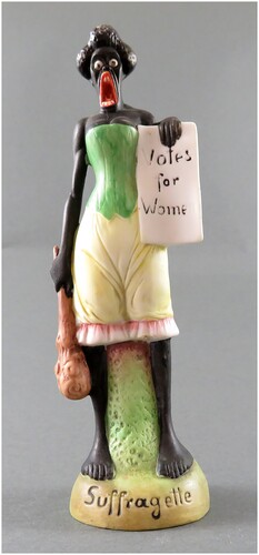 Figure 2. Schafer and Vater bisque figurine, circa 1915. Image courtesy of Kenneth Florey.