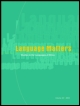 Cover image for Language Matters, Volume 40, Issue 2, 2009