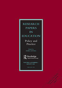 Cover image for Research Papers in Education, Volume 36, Issue 4, 2021