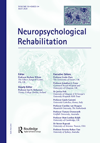 Cover image for Neuropsychological Rehabilitation, Volume 30, Issue 4, 2020