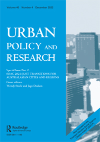 Cover image for Urban Policy and Research, Volume 40, Issue 4, 2022