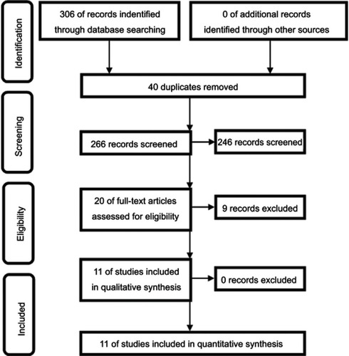 Figure 1 Workflow of literature research.