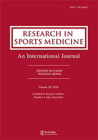 Cover image for Research in Sports Medicine, Volume 28, Issue 3, 2020