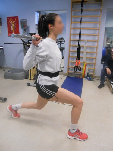 Figure 1 Lunge Exercise.