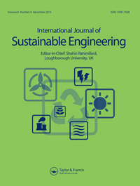 Cover image for International Journal of Sustainable Engineering, Volume 8, Issue 6, 2015