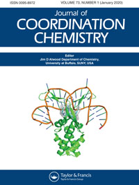 Cover image for Journal of Coordination Chemistry, Volume 73, Issue 1, 2020