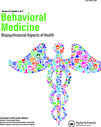 Cover image for Behavioral Medicine, Volume 43, Issue 3, 2017