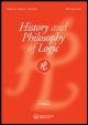 Cover image for History and Philosophy of Logic, Volume 24, Issue 3, 2003