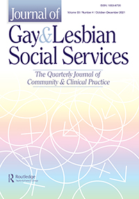 Cover image for Sexual and Gender Diversity in Social Services, Volume 33, Issue 4, 2021