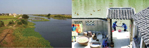 Figure 2. Before the urbanization of Zhangjing resettlement residential development area, dating back to1996 (source: Mr. Ma Jingbo, a Shengpu local photography enthusiast).