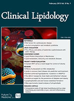 Cover image for Clinical Lipidology and Metabolic Disorders, Volume 8, Issue 1, 2013