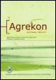 Cover image for Agrekon, Volume 48, Issue 4, 2009