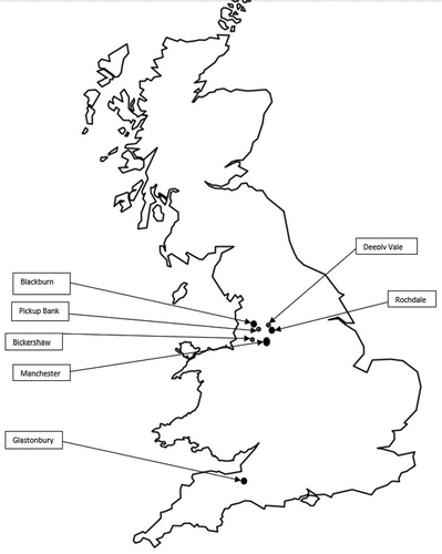 Figure 1. Map of Key Locations.
