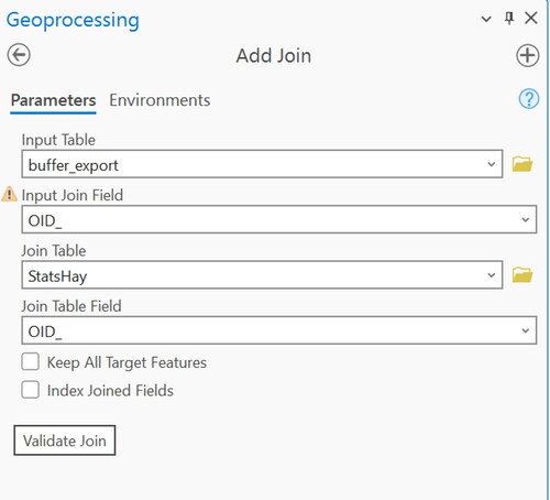 Figure 45. The Join Data dialog box.