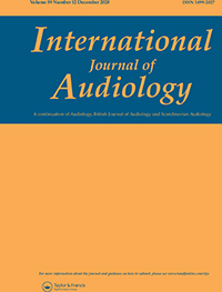 Cover image for International Journal of Audiology, Volume 59, Issue 12, 2020