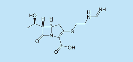 Figure 4. Chemical structure of meropenem.