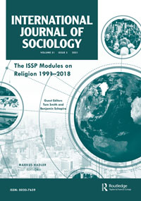 Cover image for International Journal of Sociology, Volume 51, Issue 5, 2021