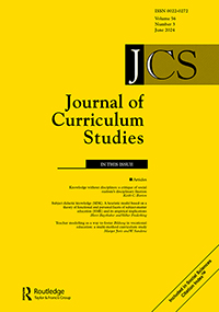 Cover image for Journal of Curriculum Studies, Volume 56, Issue 3, 2024